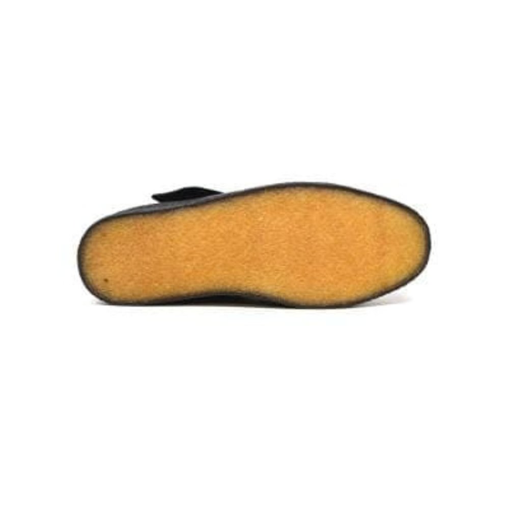 British Walkers Empire Men's Black Leather Crepe Sole High Tops - Picture 8 of 9